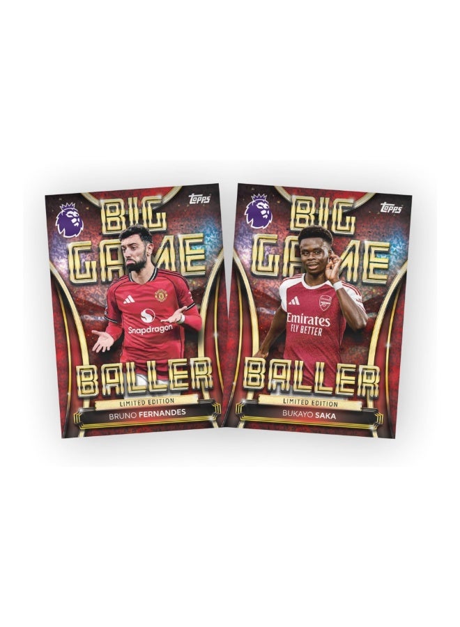 Topps Premier League 2025/2026 Collectible Football Trading Cards, Mega Tin Bundle, Includes 1 of Each Mega Tin with 120 Cards + 9 Exclusive Limited Edition Cards, Officially Licensed Product - Image 2